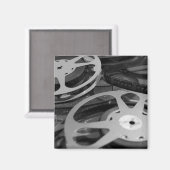 Film Reels Movie Kitchen Magnet (Vorderseite/Rückseite)