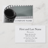 Film-Rollenphotographie Visitenkarte (Vorne/Hinten)
