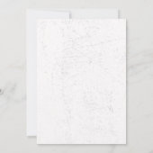 Film Rustikales modernes Foto Save the Date Hochze Einladung (Rückseite)