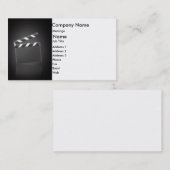 Film-Scharnierventil-Visitenkarte Visitenkarte (Vorne/Hinten)