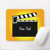 Film-Schiefer Clapperboard Brett Mousepad (Mit Mouse)