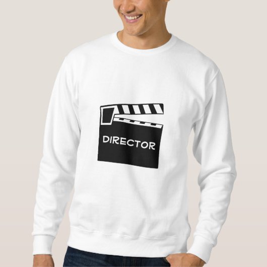 Film-Schiefer Clapperboard Brett Sweatshirt (Vorderseite)