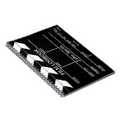 Film-Schiefer Notizblock (Rechte Seite)