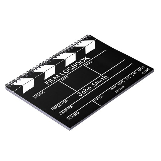 Film-Schiefer Notizblock (Linke Seite)