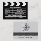 Film-Schiefer Visitenkarte (Vorne/Hinten)