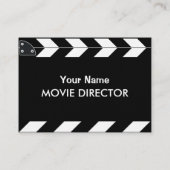 Film-Schiefer Visitenkarte (Rückseite)