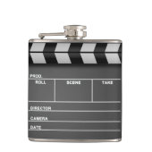 Film-Schindel-Flasche Flachmann (Vorderseite)