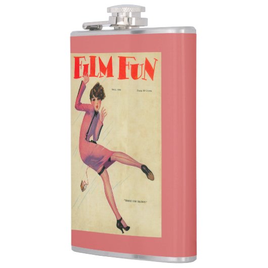 Film-Spaß-Titelseite Flachmann (Links)