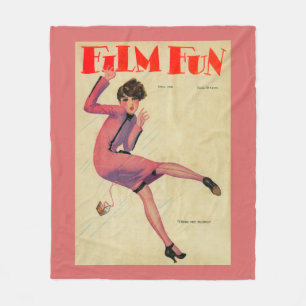 Film-Spaß-Titelseite Fleecedecke