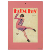 Film-Spaß-Titelseite Klemmbrett (Rückseite)
