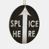 Film-Spleiß hier verzieren Keramik Ornament (Rechts)