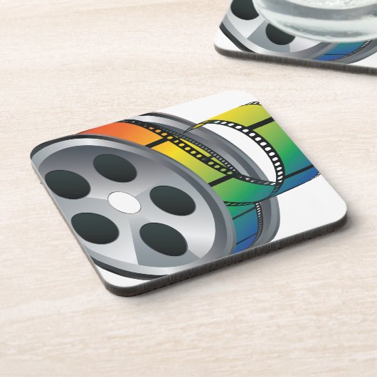 Film-Spule 2 Getränkeuntersetzer (Linke Seite)