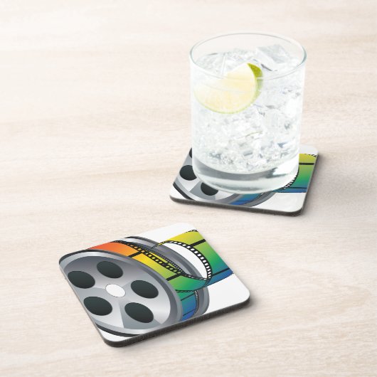 Film-Spule 2 Getränkeuntersetzer (Rechte Seite)