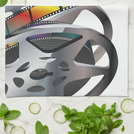 Film-Spule Geschirrtuch (Gefaltet)