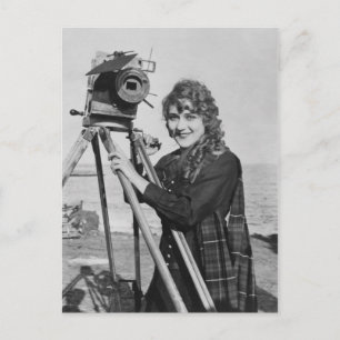Film Star, Mary Pickford, Vintage Kinofilm Postkarte