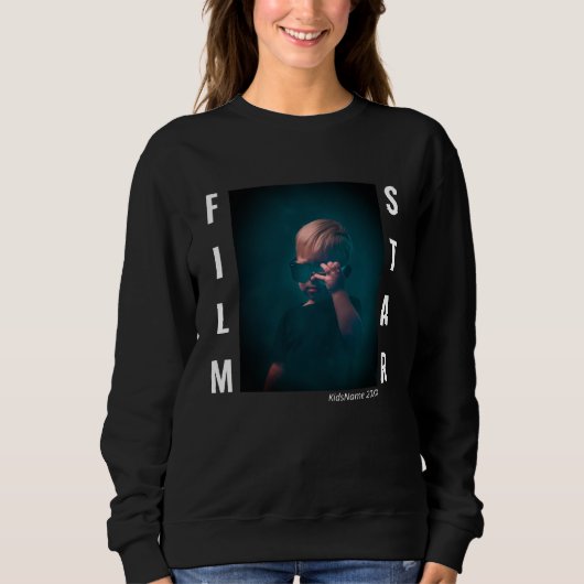 Film Star Template Womens Sweatshirt (Vorderseite)