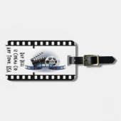 Film-Streifen-Gepäckanhänger Gepäckanhänger (Vorderseite horizontal)