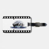 Film-Streifen-Gepäckanhänger Gepäckanhänger (Rückseite horizontal)