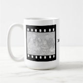 Film-Streifen-kundenspezifische Kaffeetasse (Links)