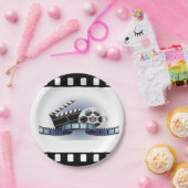 Film-Streifen-Papier-Teller Pappteller (Party)