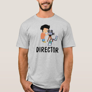 Film-Streifen-T-Shirt T-Shirt