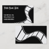 Film-Streifen Visitenkarte (Vorne/Hinten)