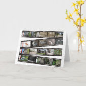 Film Strip 2003-04 Greeting Card Karte (Gelbe Blume)