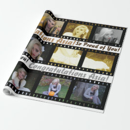Film Strip Foto Rahmen Geschenkartikel Wrap Geschenkpapier