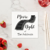 Film Strip Kinoabend Custom Napkins Serviette (Beispiel)