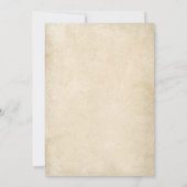 Film Strip Photo wedding Invitation (Rückseite)