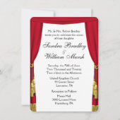 Film / Theaterthema Hochzeit Einladung (Vorderseite)