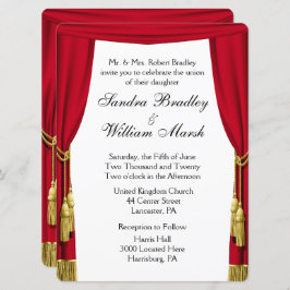 Film / Theaterthema Hochzeit Einladung