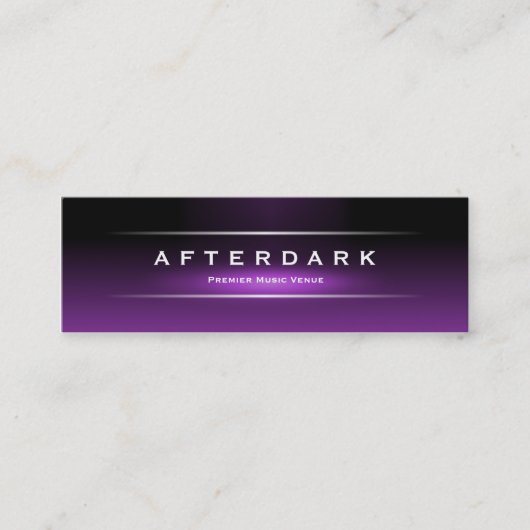 Film-Trailer 01 Mini Visitenkarte (Vorderseite)