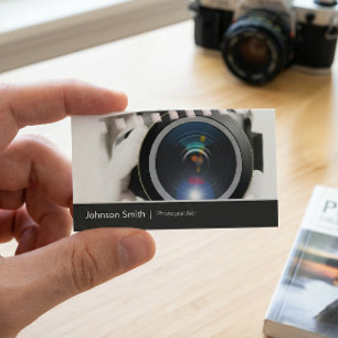 Film TV Fotograf Cinematographer Camera Lens Visitenkarte