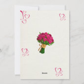 Film über Valentine Feiertagskarte (Rückseite)