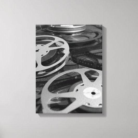 Film und Filme (Leinwand) Leinwanddruck (Vorderseite)