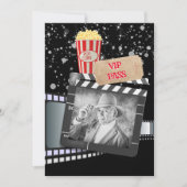 Film VIP Foto Erwachsene Hollywood Party Einladung (Vorderseite)