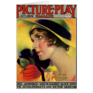 Film-Zeitschriften-Karte 1926 Marys Brian Vintage