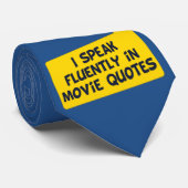 Film-Zitate Krawatte (Gerollt)