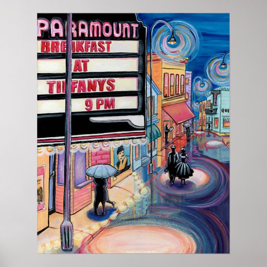 Filmabend-Art-Poster Poster (Vorne)