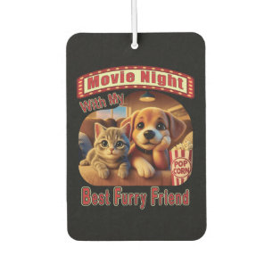 Filmabend - Beste Furry Friend - Niedliche Katze & Autolufterfrischer