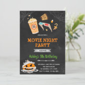 Filmabend - Einladung (Stehend Vorderseite)