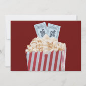 Filmabend Einladung für Feiertage (Rückseite)