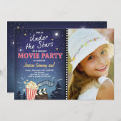 Filmabend Einladung unter den Sternen (Vorne/Hinten)