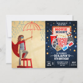 Filmabend Foto Geburtstag Einladung