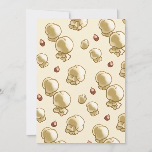 Filmabend Geburtstag Einladung (Rückseite)