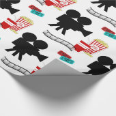 Filmabend Geschenkpapier (Ecke)
