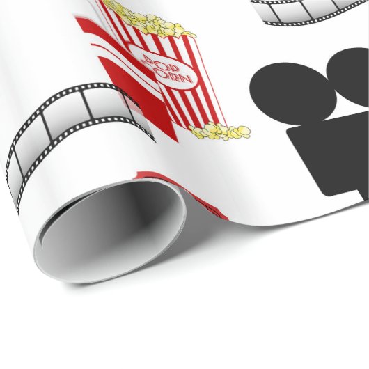 Filmabend Geschenkpapier (Rolleneckpunkt)