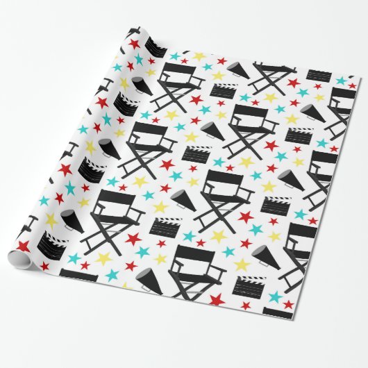 Filmabend Geschenkpapier (Ungerollt)