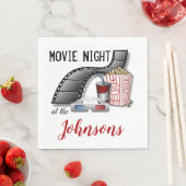 Filmabend Personalisiertes Papier Napkins Custom Serviette (Beispiel)